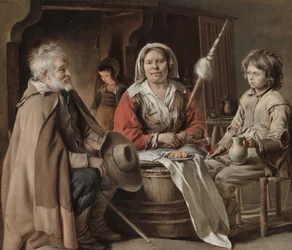 Peasant Interior, c. 1645. 