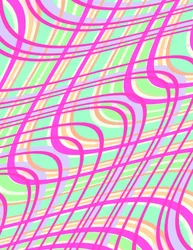 Swirly Check, 2011 (digitális)