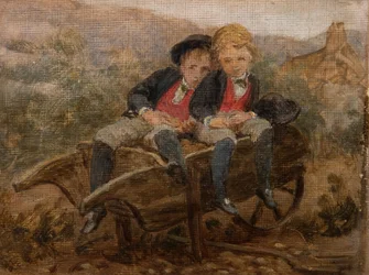 Vázlat a Honsról. Dudley és Archie Hamilton Gordon, 1890.