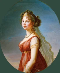 Poroszországi Lujza királyné portréja 1776-1810, 1802