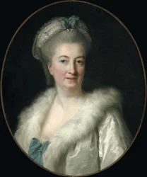 A művész édesanyjának, Madame Le Sèvre-nek, született Jeanne Maissin 1728-1800, 1778 körül készült portréja.