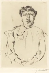 Frauenbildnis Női portré, 1914.