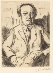 Gerhard Hauptman, 1917.