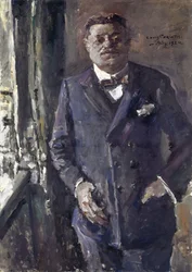 Friedrich Ebert 1871-1925, a Német Birodalom elnökének portréja, 1924.