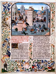 A parasztlázadók lemészárlása Meaux-ban, 1358, 1475