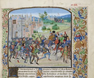 VI. Károly hazatérése Párizsba, kb. 1470-1475.