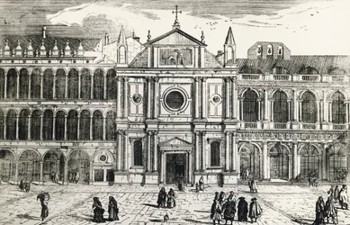 San Geminianus templom (lebontották 1807-ben)