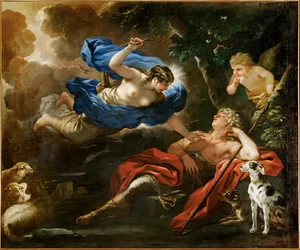 Diana és Endymion (festmény vászonra)