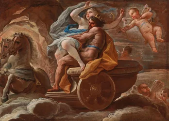 Proserpina elrablása, 1689 körül.