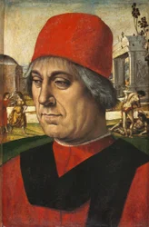 Német: Bildnis eines älteren Mannes Portrait of a Man (Egy férfi portréja)
