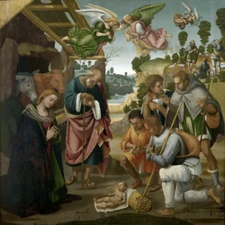 A Pásztorok imádása, 1522.