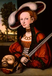 Judit Holofernész fejével, 1530 körül