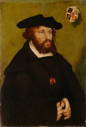 Német: Bildnis König Christians II. von Dänemark II. keresztény dán király portréja