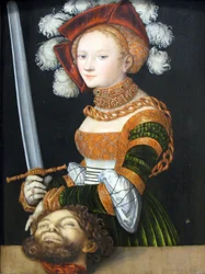Judit Holofernész fejével