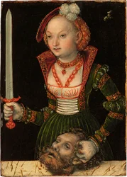 Judit Holofernész fejével