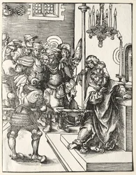 Szent Tamás mártíromsága.