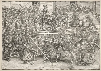 A torna lándzsákkal, 1509.