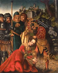Szent Katalin vértanúhalála