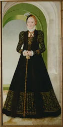 Anna of Denmark (olaj, vászon)