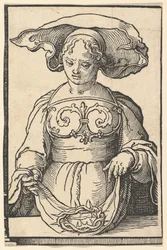 Delphic Sibyl, a Szibilla sorozatból, kb. 1530.