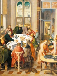 Utolsó vacsora, Lucas van Leyden (1494-1533 körül)