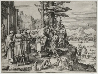 A tékozló fiú visszatérése, c. 1510.
