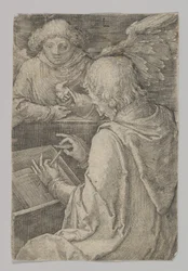 Szent Máté, A négy evangélista sorozatból, 1518.
