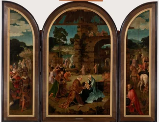 A Mágusok imádása Triptichon, 1510 körül