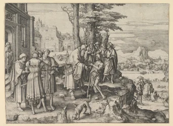 A tékozló fiú visszatérése, kb. 1510.