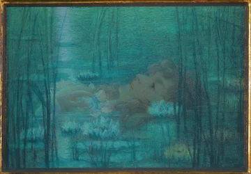 Ophelia - Suzanne Reichenberg színésznő Alexandre Dumas Hamletjében
