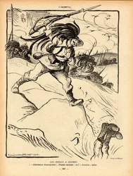 The Bayonet, Szatirikus fekete-fehér