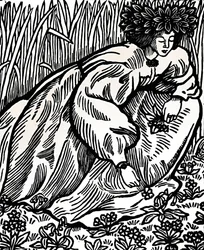 Ronsard versei. Eredeti fametszet, 1902, 1923