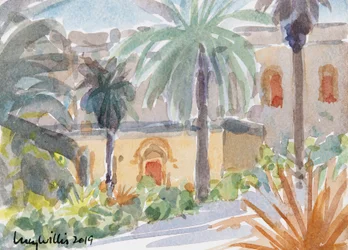 The Benedictine Abbey, Abu Ghosh, Isreal, 2019 (papír nélkül)
