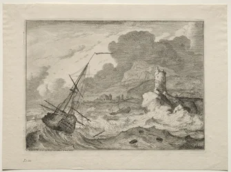 Vihar a tengeren, 1701.