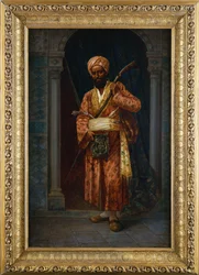 Az arab gárda (olaj, vászon)