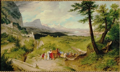 A herceg búcsúja (festmény, vászon)