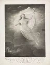 Az amiens-i béke allegóriája, 1802 Béke (cím a tárgyon)
