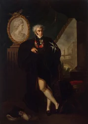 Dmitrij Lvovics Nariskin portréja 1758-1838, XIX. század eleje.