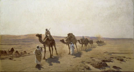 Egy arab karaván, 1903