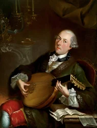 Filippo Della Casa zeneszerző portréja, 17371810