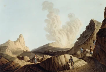 Stromboli-sziget, kráter