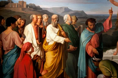 Az Igazság diadala. Részlet. 1847 (olaj, vászon)