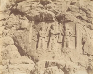 7 [Taq-e Bostan, II. Sáhpur koronázási szertartása, Kermánsáh], az 1840-es-60-as évek.