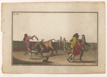 A Bikát banderillával próbálják kihívni Coleccion de las Principles suertes de una corrida de toros (sorozat címe) A legfontosabb bikaviadal manőverek gyűjteménye (sorozat címe)