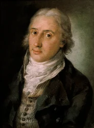 Leandro Fernandez de Moratin (1760-1828) spanyol költő és drámaíró portréja