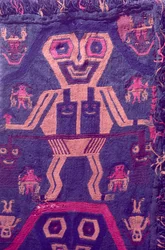 Textil, Paracas Culture, Peru, 2015.