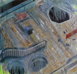 Metastructure V, 2015 (olaj, vászon)