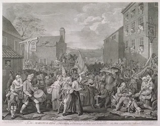 „The March to Finchley”, 1761.