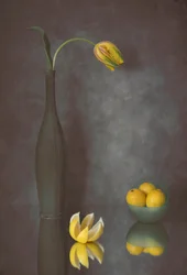 Kecses tulipán és citromok