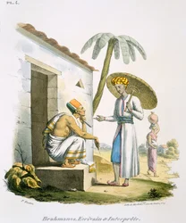 Brahmins: a Scribe and an Interpreter, 1827-35